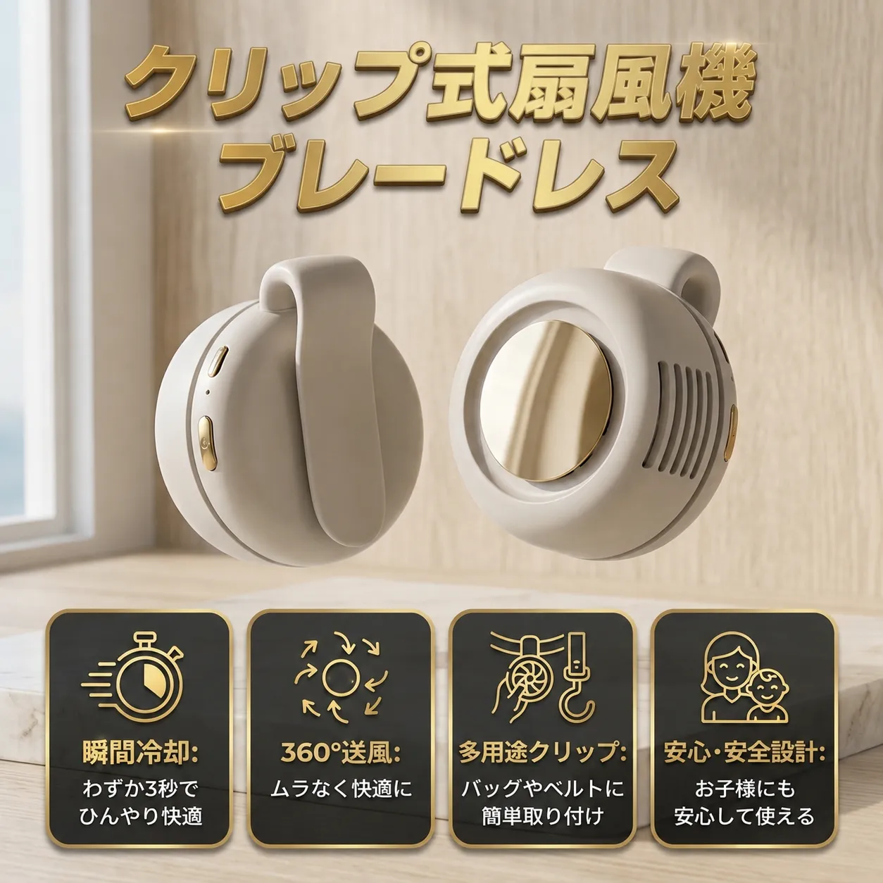 Japanese translated product creative